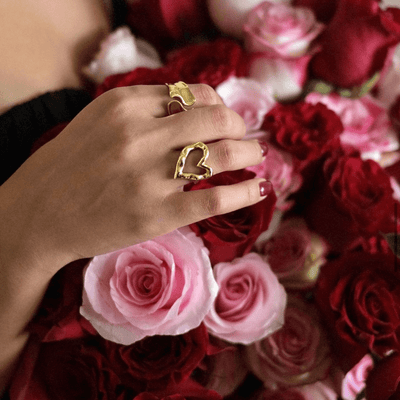 Heart of Gold Ring – Femina Handmade